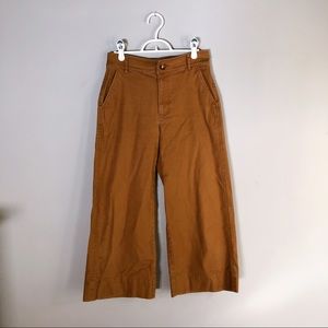 Madewell Langford wide leg crop pants